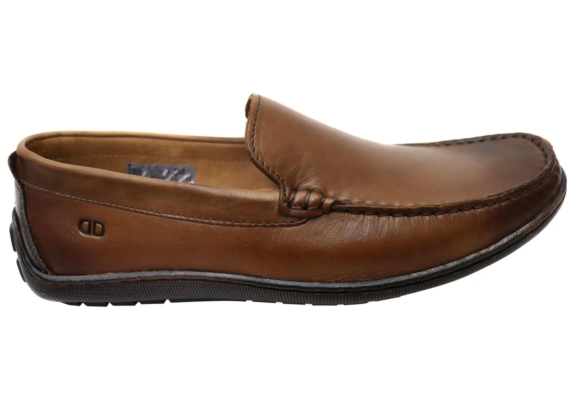 Cushioned Fresh Flow Democrata Todd Mens Brazilian Comfortable Leather Loafers Shoes