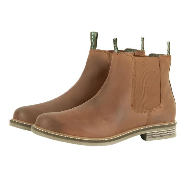 Barbour Mens Boot Farsley Dark Tan Dual Density Outsole