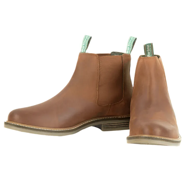 Barbour Mens Boot Farsley Dark Tan Grippy Outsole Rainy Day Commuter Energy Return Core