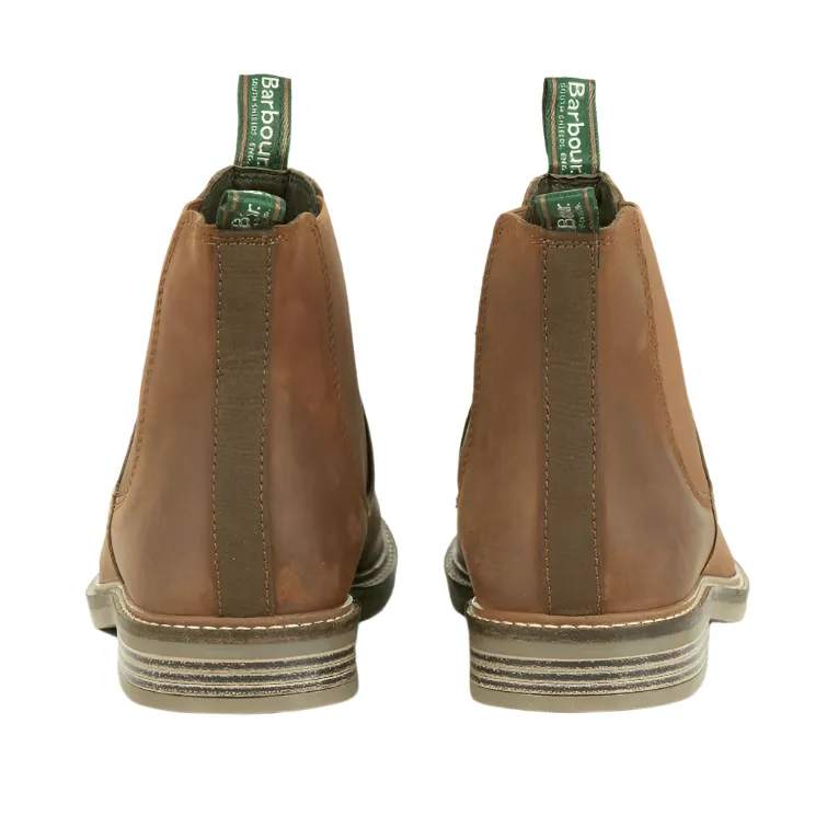 Synthetic Upper Barbour Mens Boot Farsley Dark Tan
