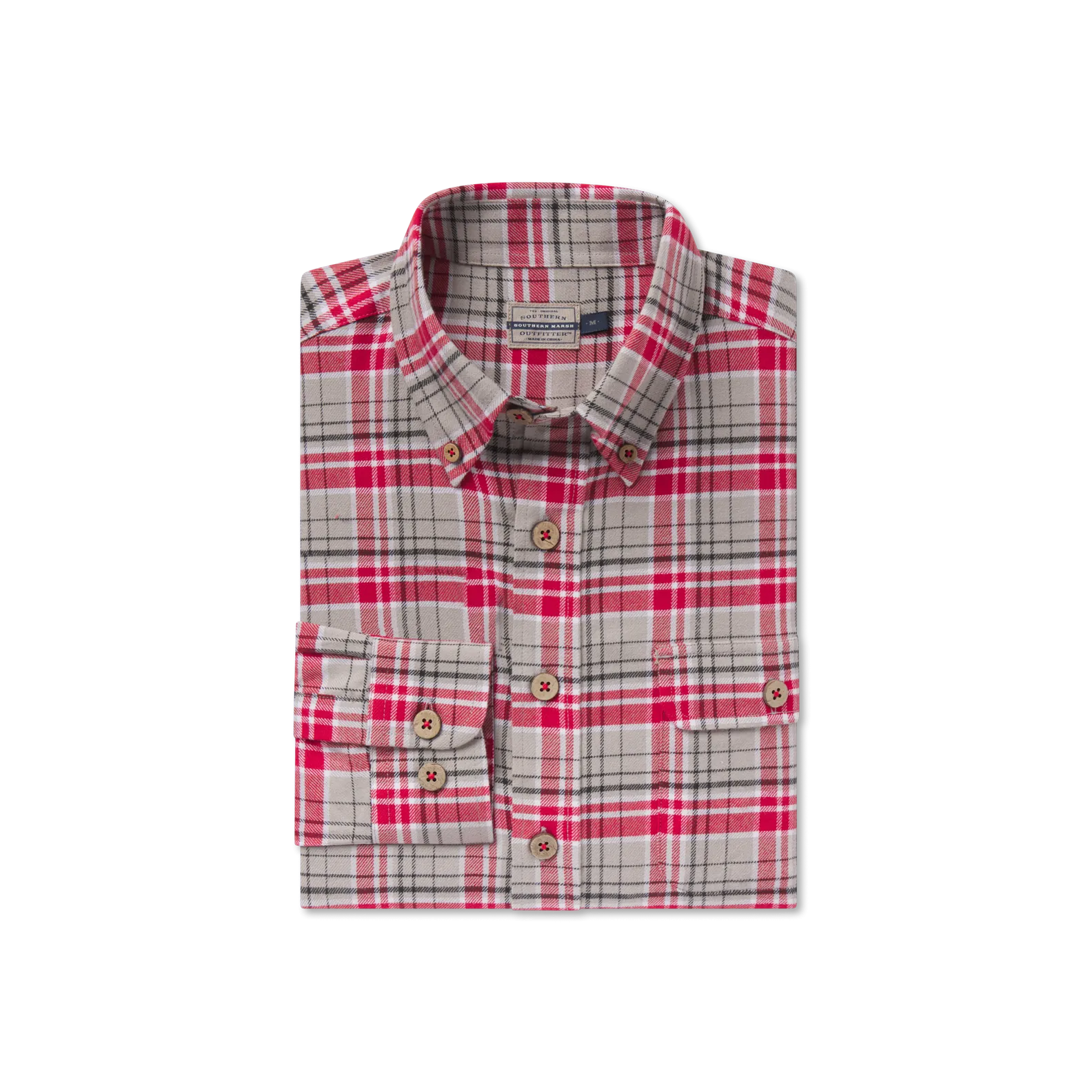 Quality Look Adjustable Hem DeWitt Plaid Flannel