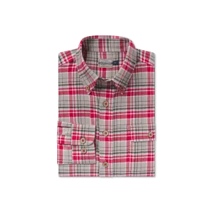 DeWitt Plaid Flannel Patterned Texture Wrinkle Resistant Finish