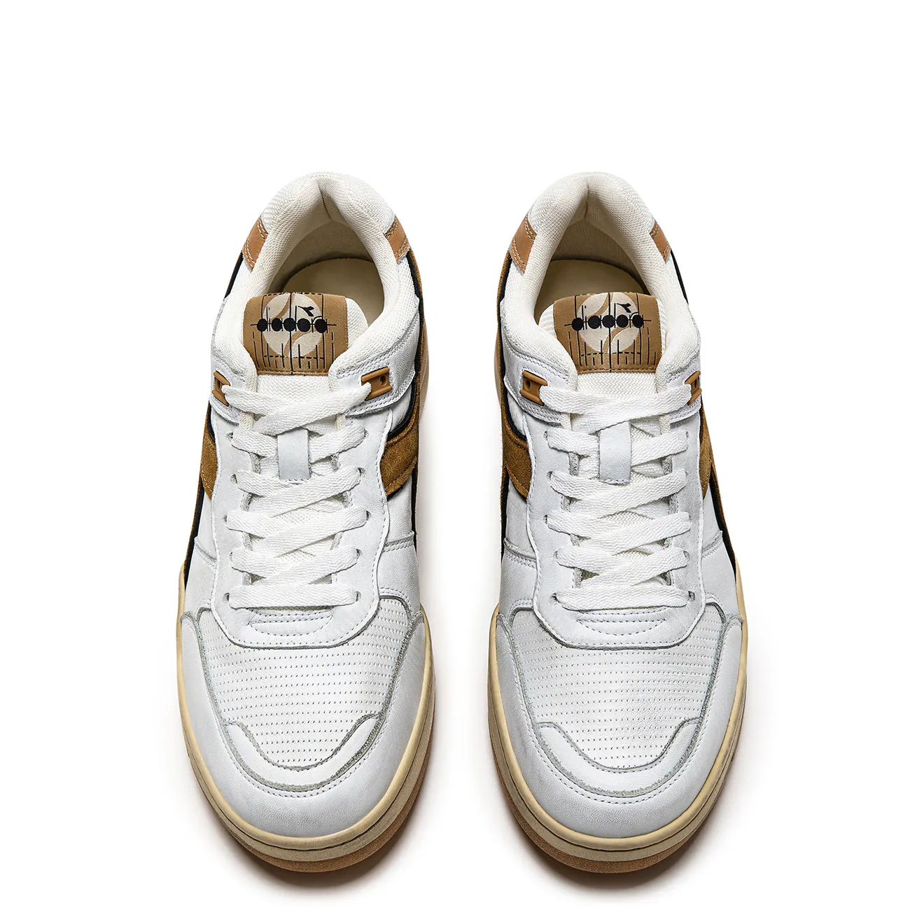 Diadora B.560 Used Trainer White / Beige Doe Style Pop