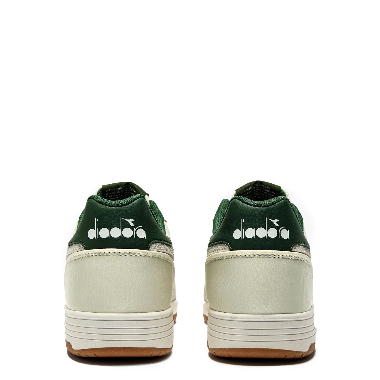 Diadora Deuce M2 Hairy Trainer White / Foliage Green All Time shape fit