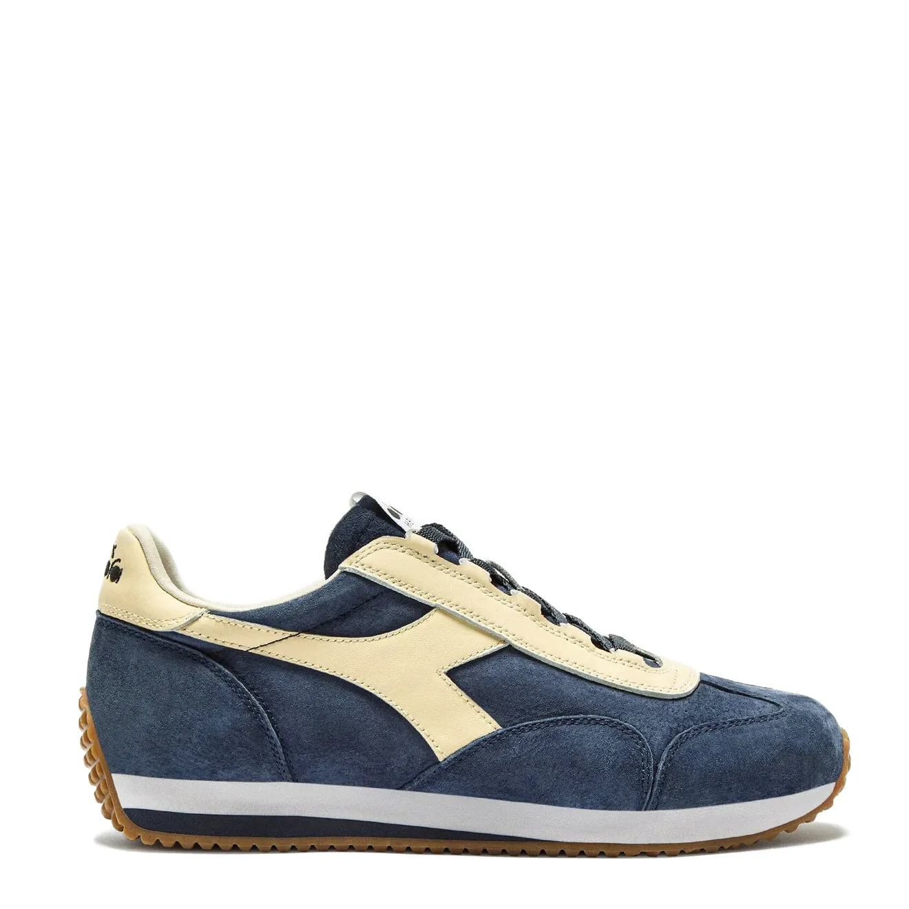 Spring Bloom Deep Shade Diadora Equipe 75 Sw Trainer Blue Caspian Sea