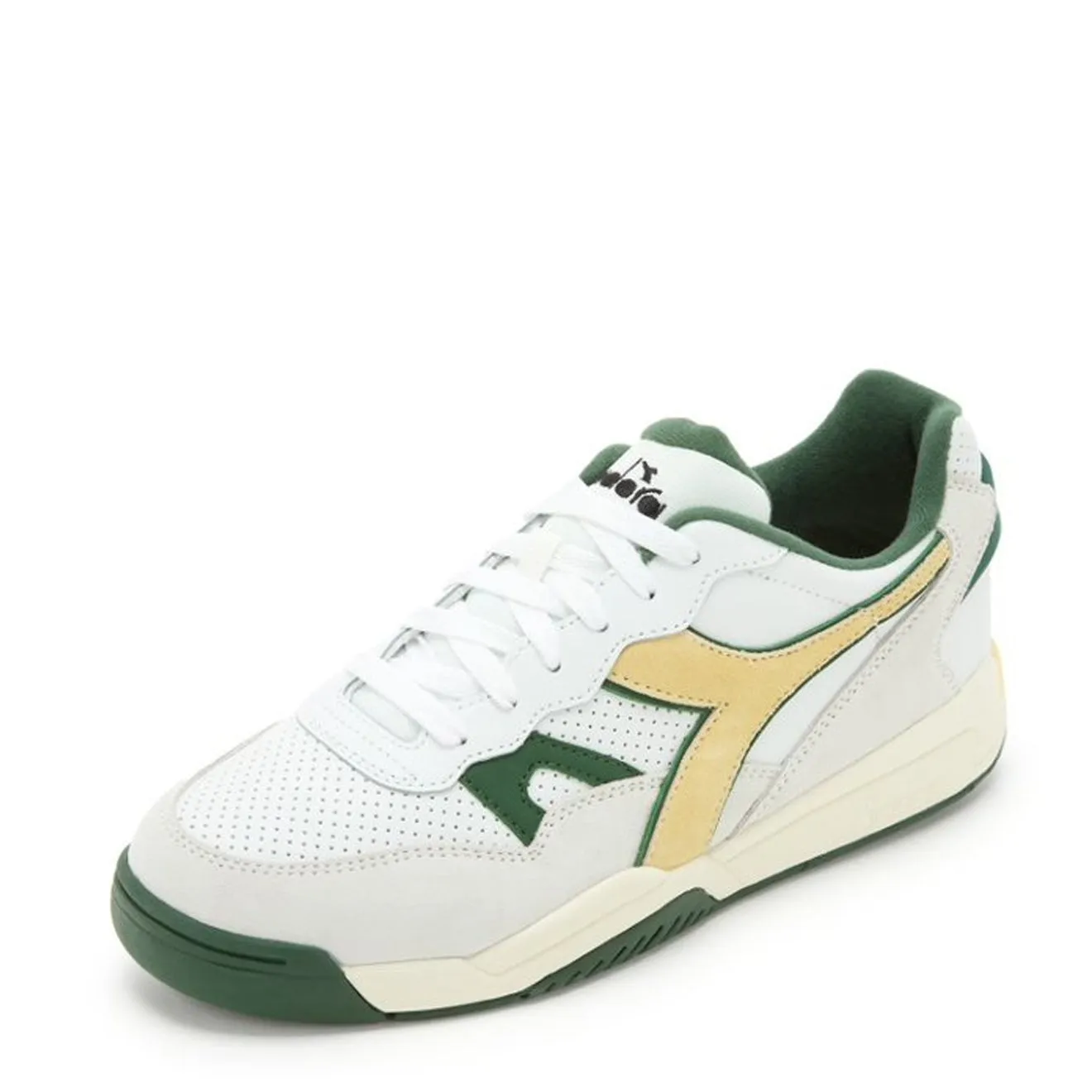Strong Step Diadora Winner SL Trainers White / Greener Pastures