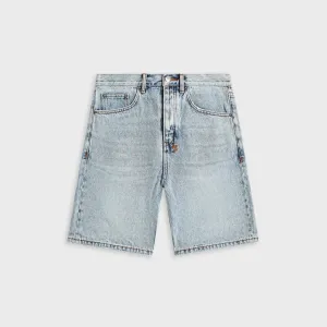 Ksubi Anti K Short - Bunker Blue Stretch Layer Rubberized Grip Waistband