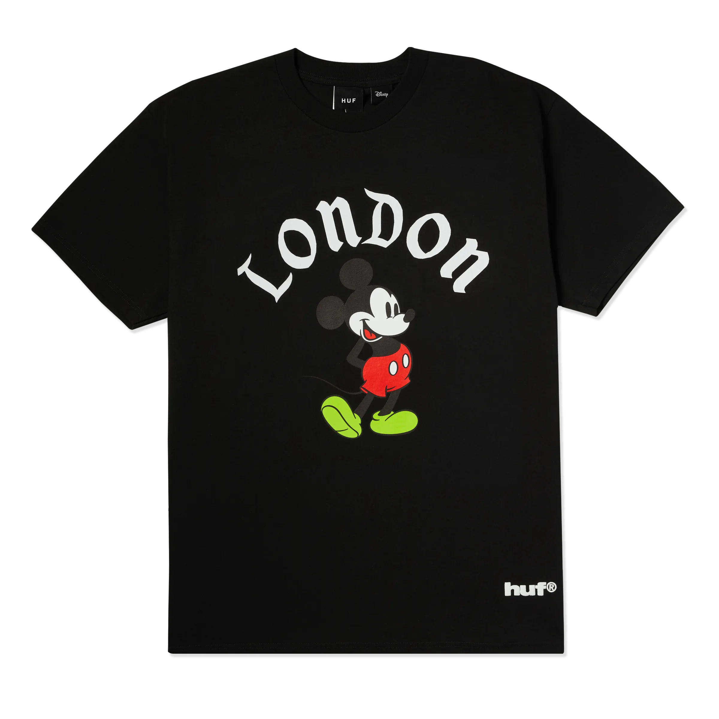 Essential Wardrobe Street Style Disney | HUF London Mickey Worldwide T-Shirt