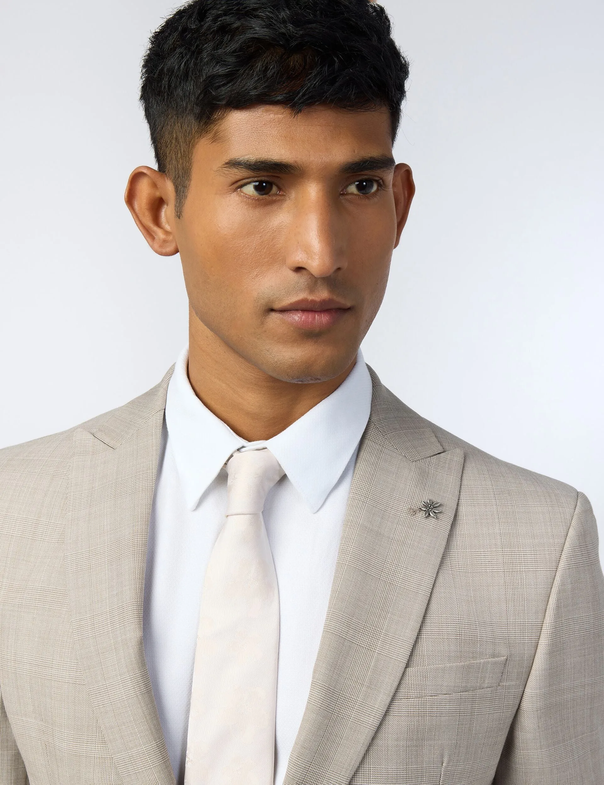 DONNEJ | TAUPE Roll up sleeves Camo Print