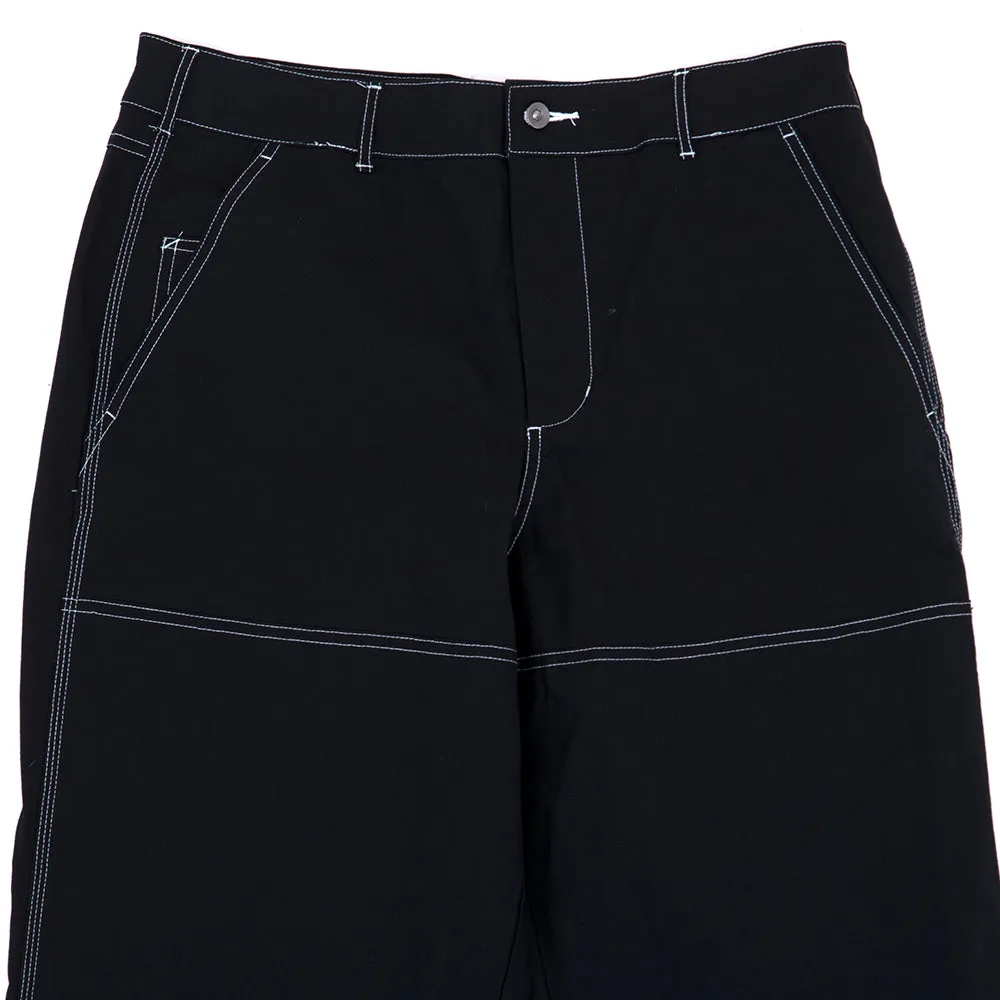 Active Look Universal Fit System Double-Knee Skate Pants (Black) (S )