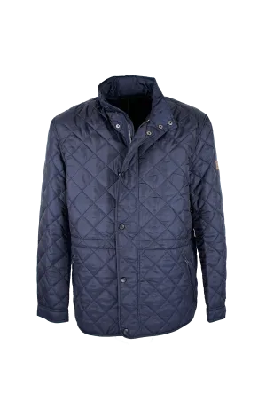 Still Glow MJ002 - Men's Leiden Quilted Jacket - NAVY