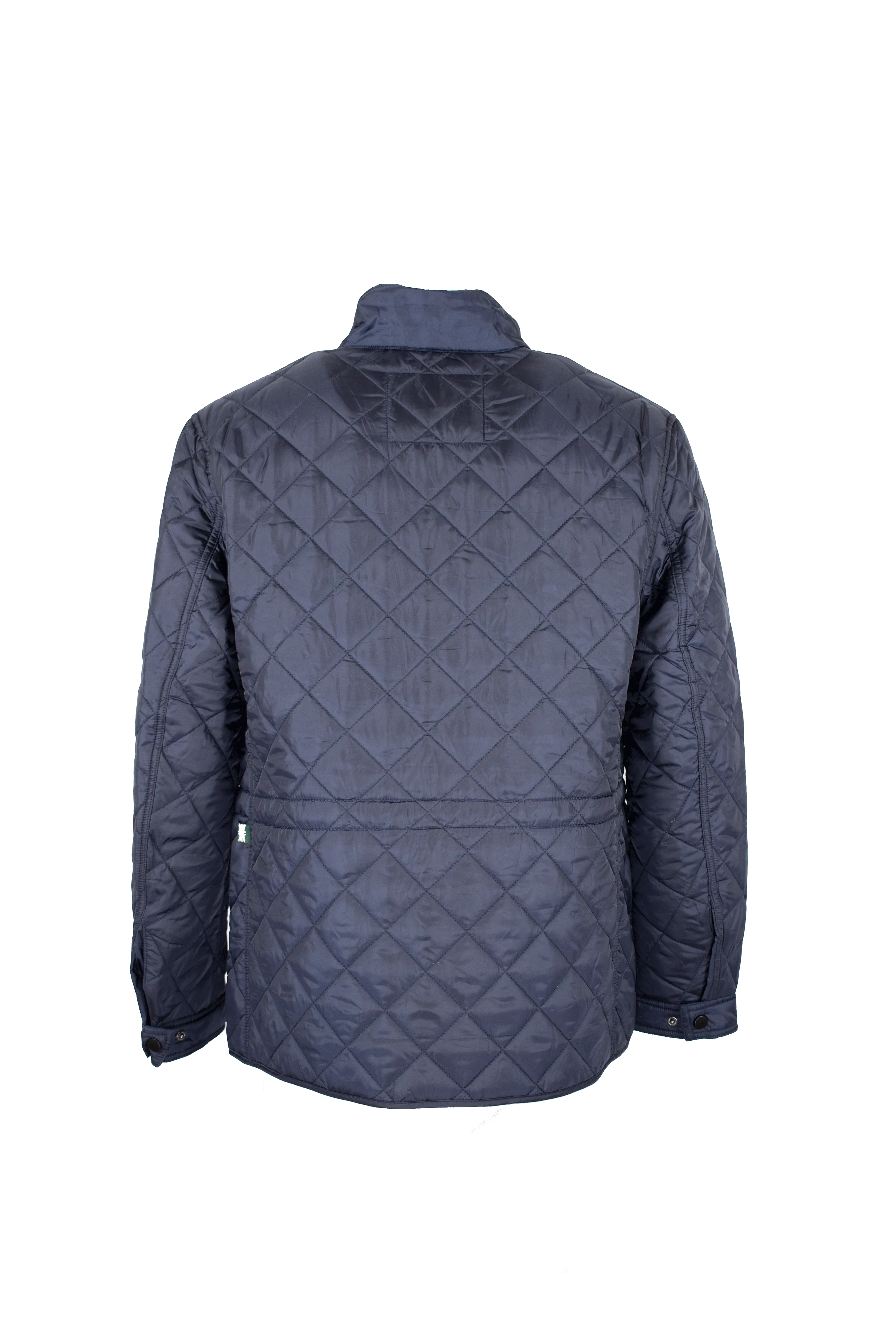 FlexibleCollarDesign QuickRelease Closure MJ002 - Men's Leiden Quilted Jacket - NAVY