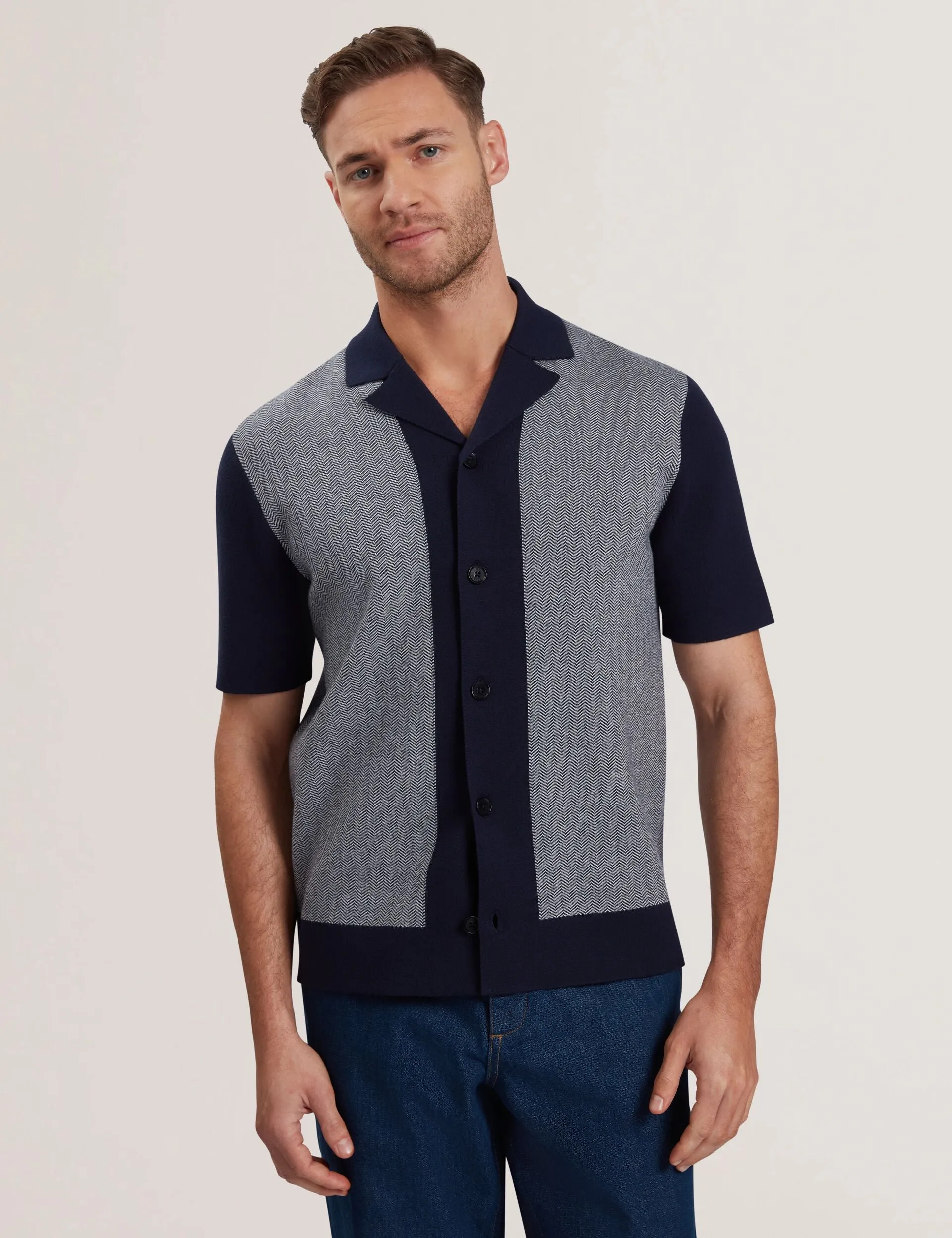 Asymmetrical Cut PADRIG | NAVY