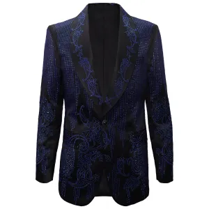 Elite Showcase Blazer BLACK/MULTI Three Layer Laminate Stretch Cloth