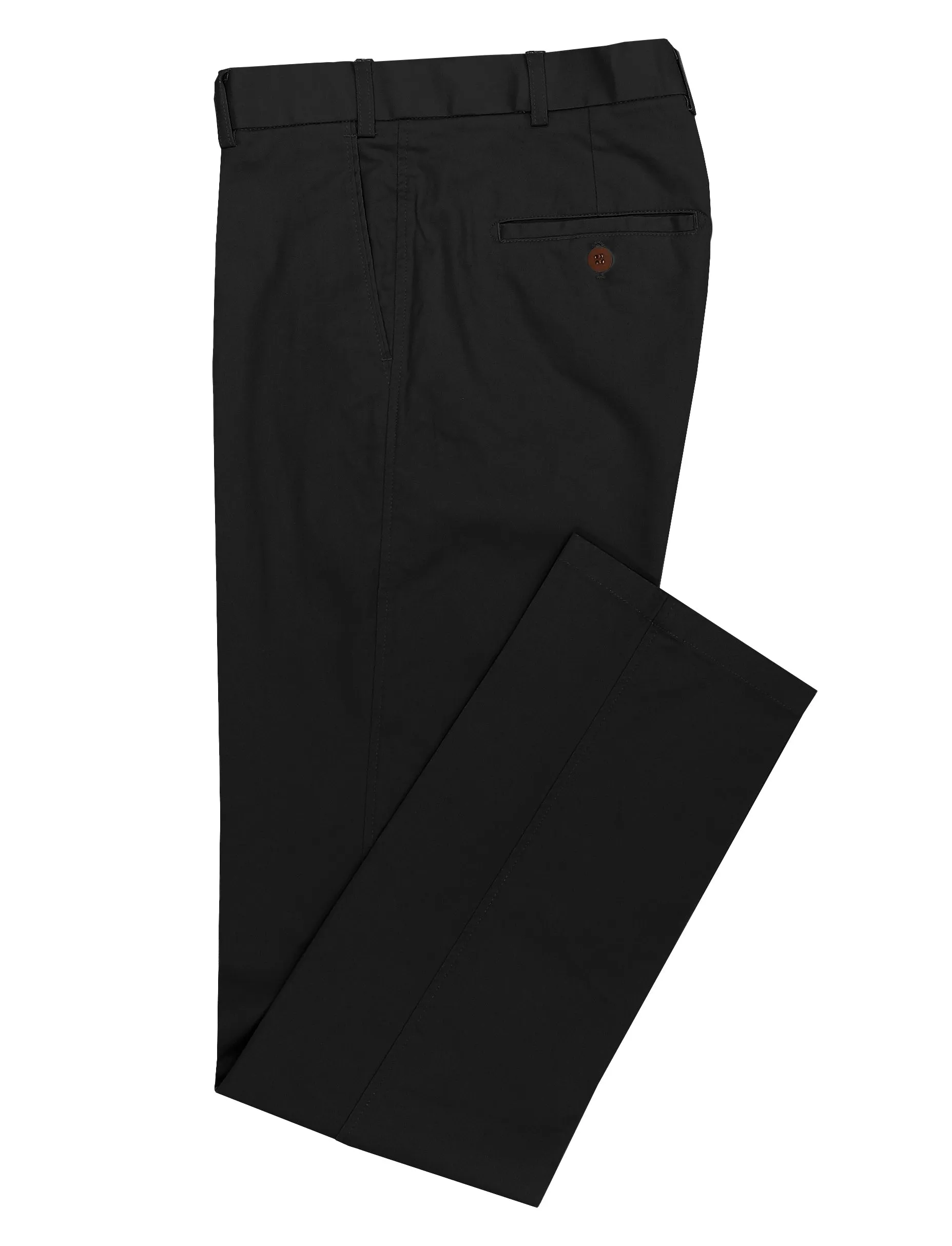 Hip Friendly Pockets Anti Static Fabric Black 554 Relaxed Chino