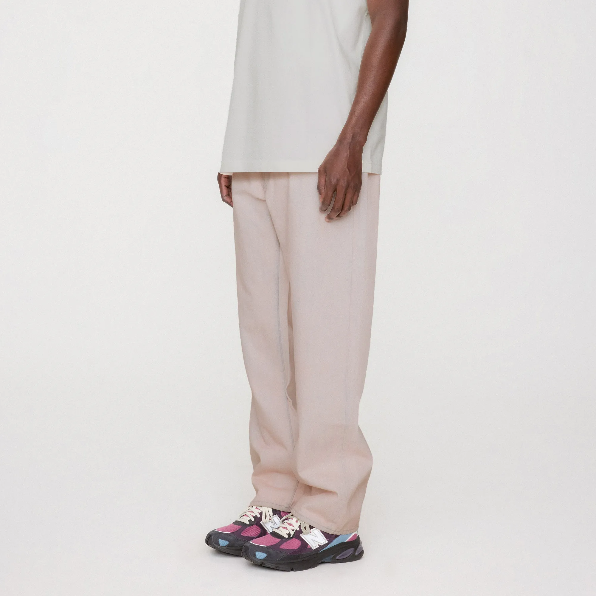 Wide Leg Silhouette Kith The Webster Chill Jean - Washed Pastel