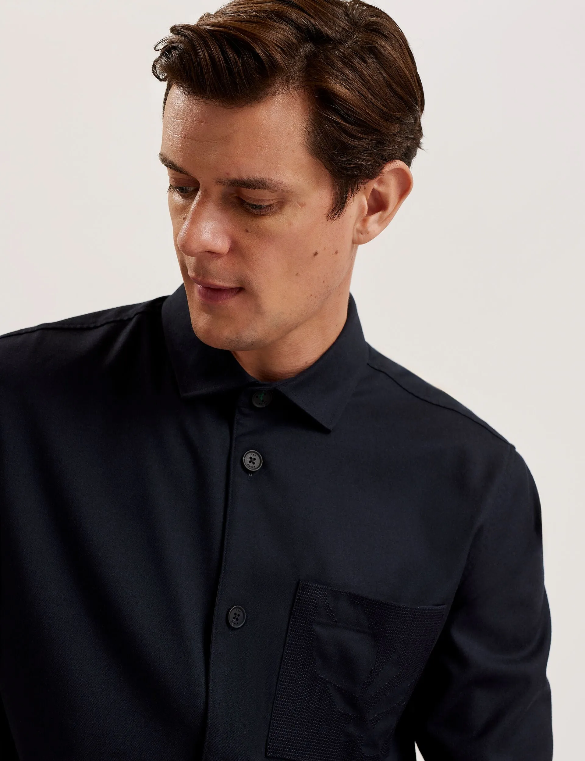 GAIUS | NAVY Structured Collar