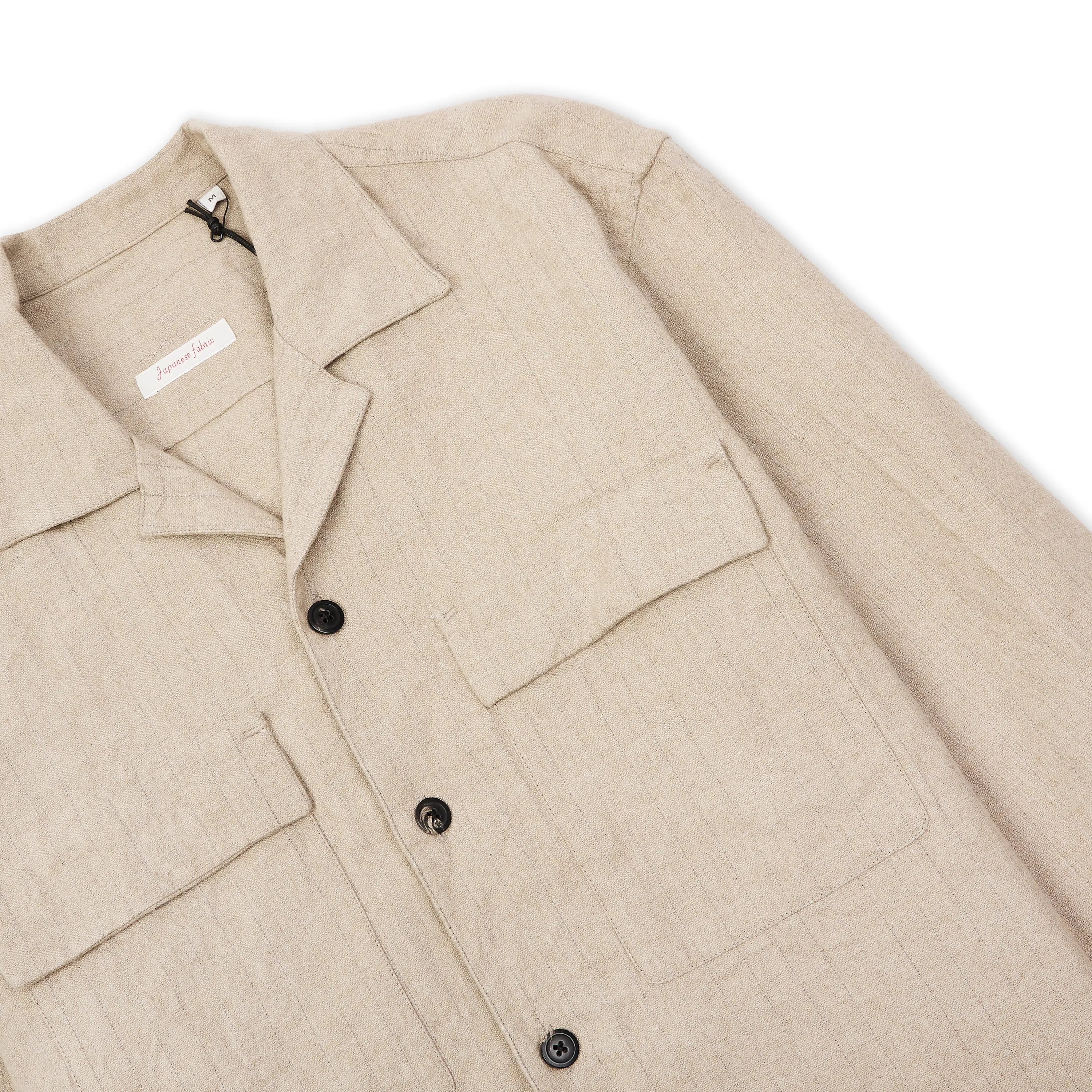Blok Hemp Linen Shirt - Salvia Low Maintenance Classic Wardrobe