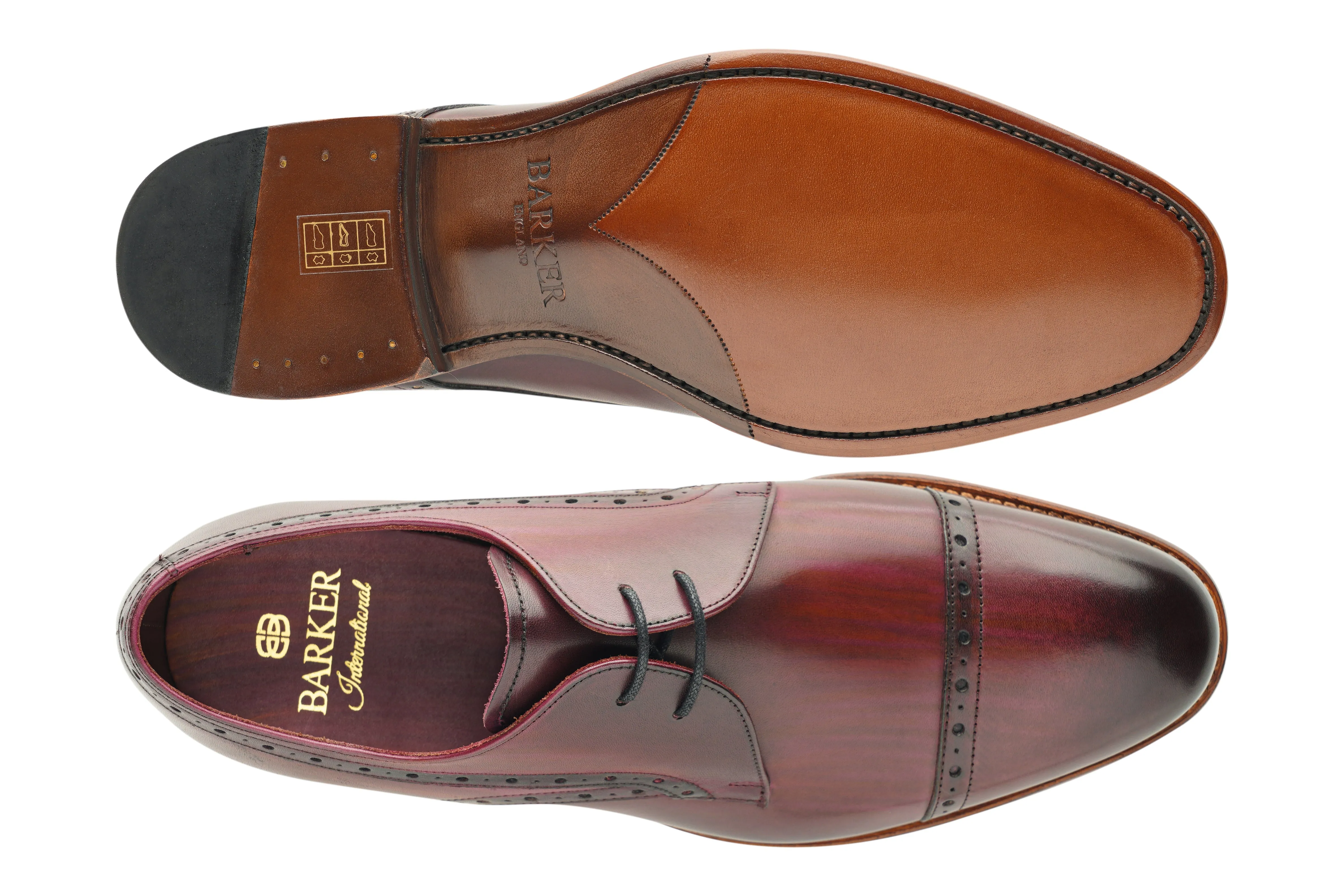 Rain Guard Ealing - Hand Brushed Burgundy