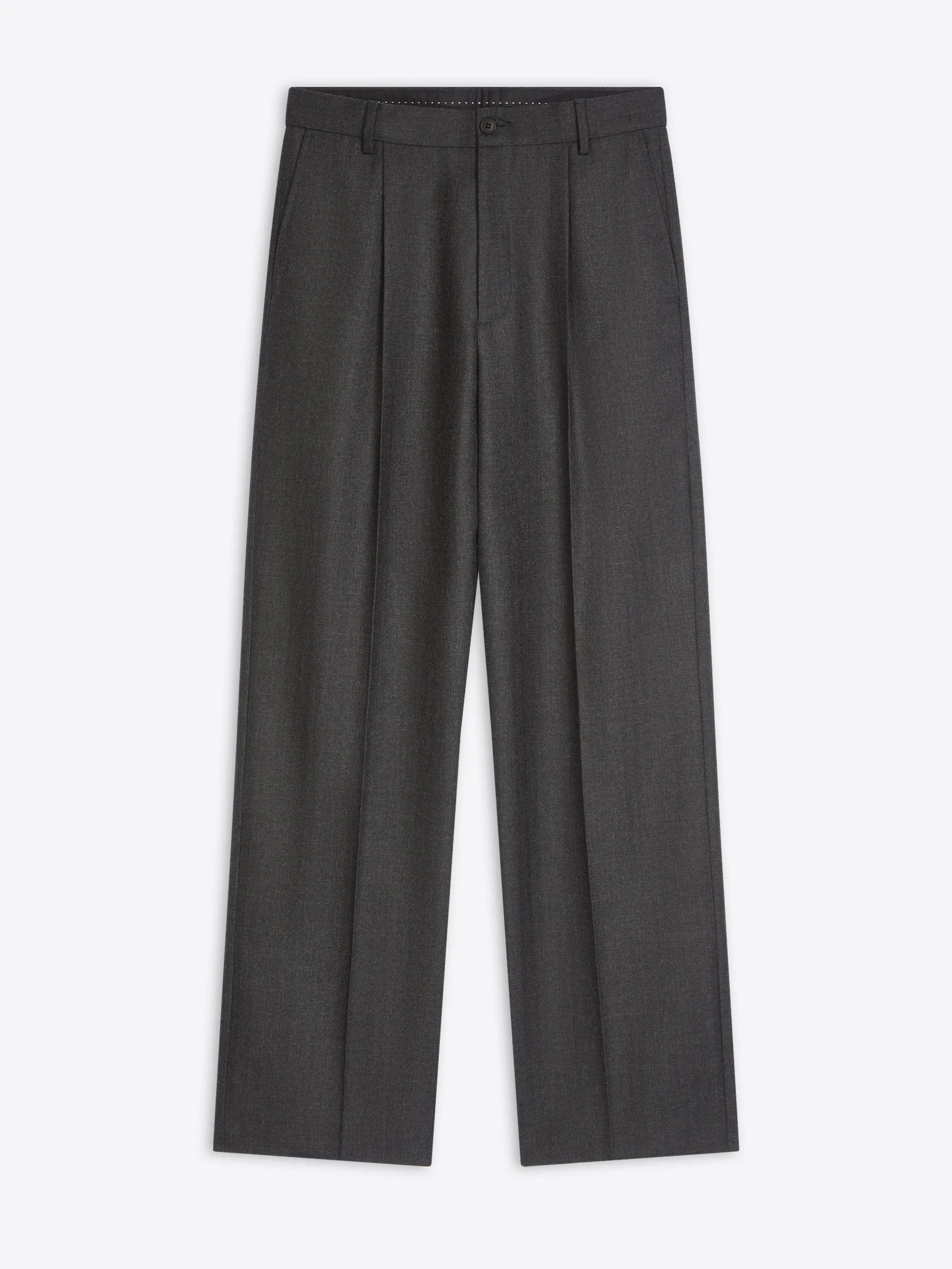 Straight wool pants Anti Static Fabric