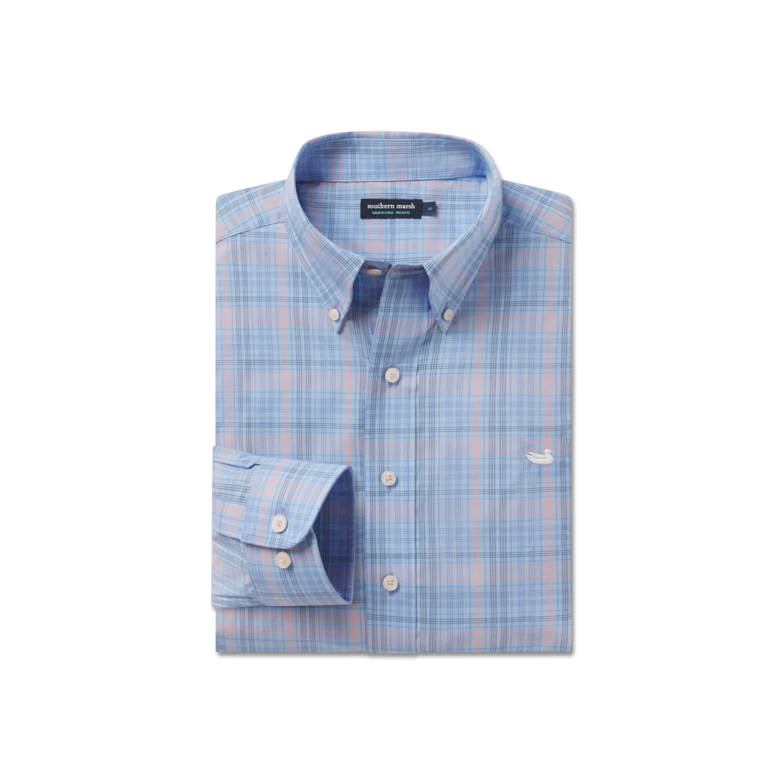 Aiken Windowpane Wrinkle Free Dress Shirt Versatile Piece