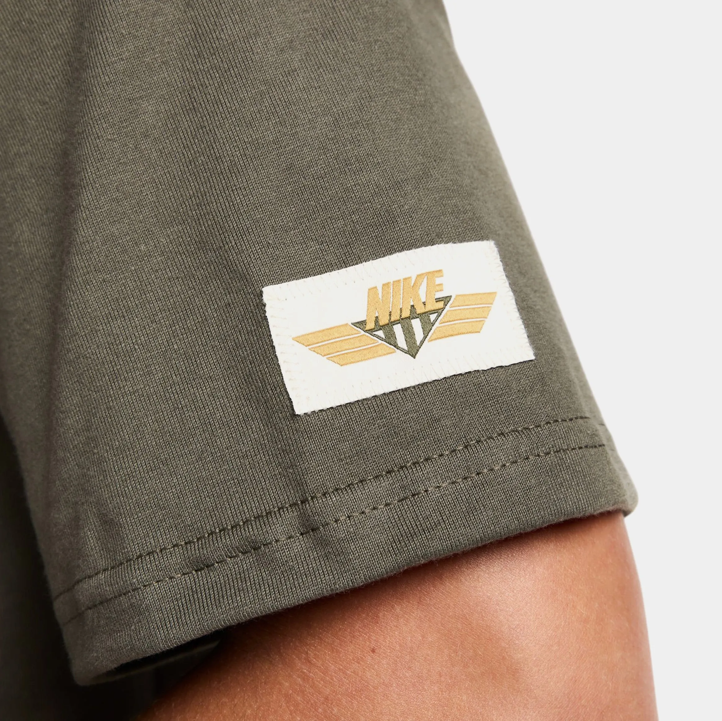 AllSeasonWear Max 90 III Mens Short Sleeve Shirt (Gold/Khaki)