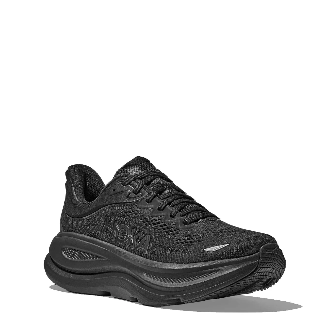 Hoka Bondi 9 Trainer Black / Black Waterproof Standing All