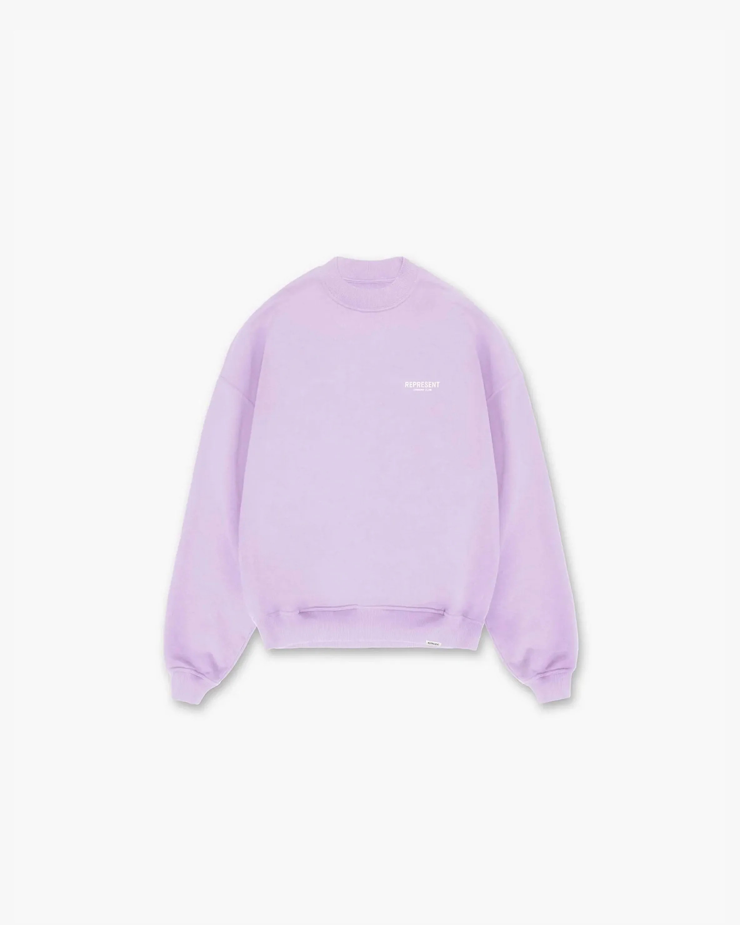 hook accents Breathable Material Represent Owners Club Sweater - Pastel Lilac