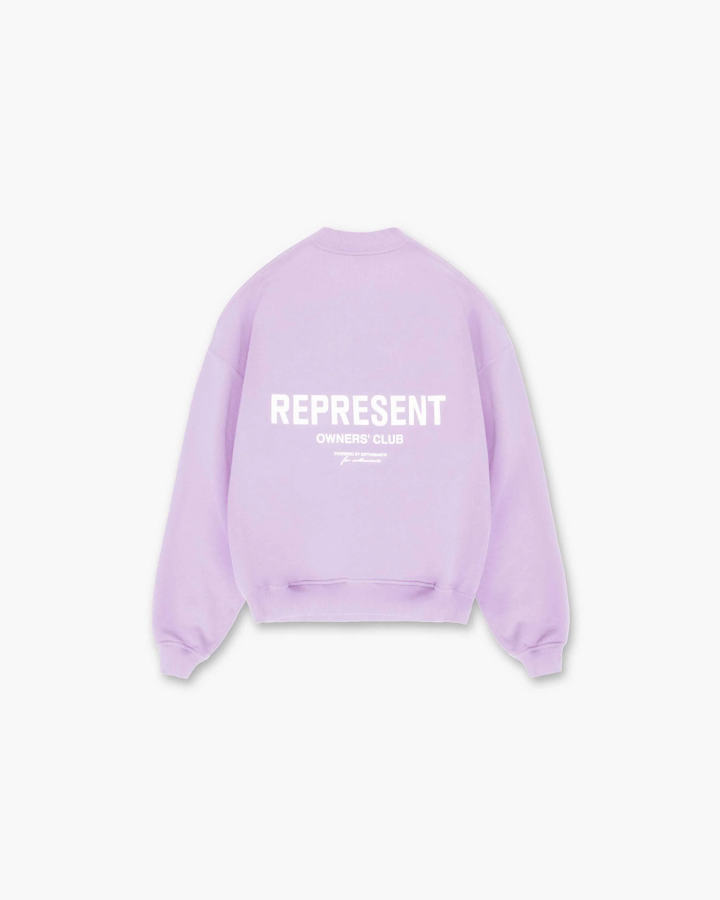Represent Owners Club Sweater - Pastel Lilac product trendy catchiness Lightweight Hoodie