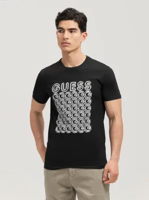 Timeless Style Urban Style Trend Eco Black Logo Chain T-Shirt