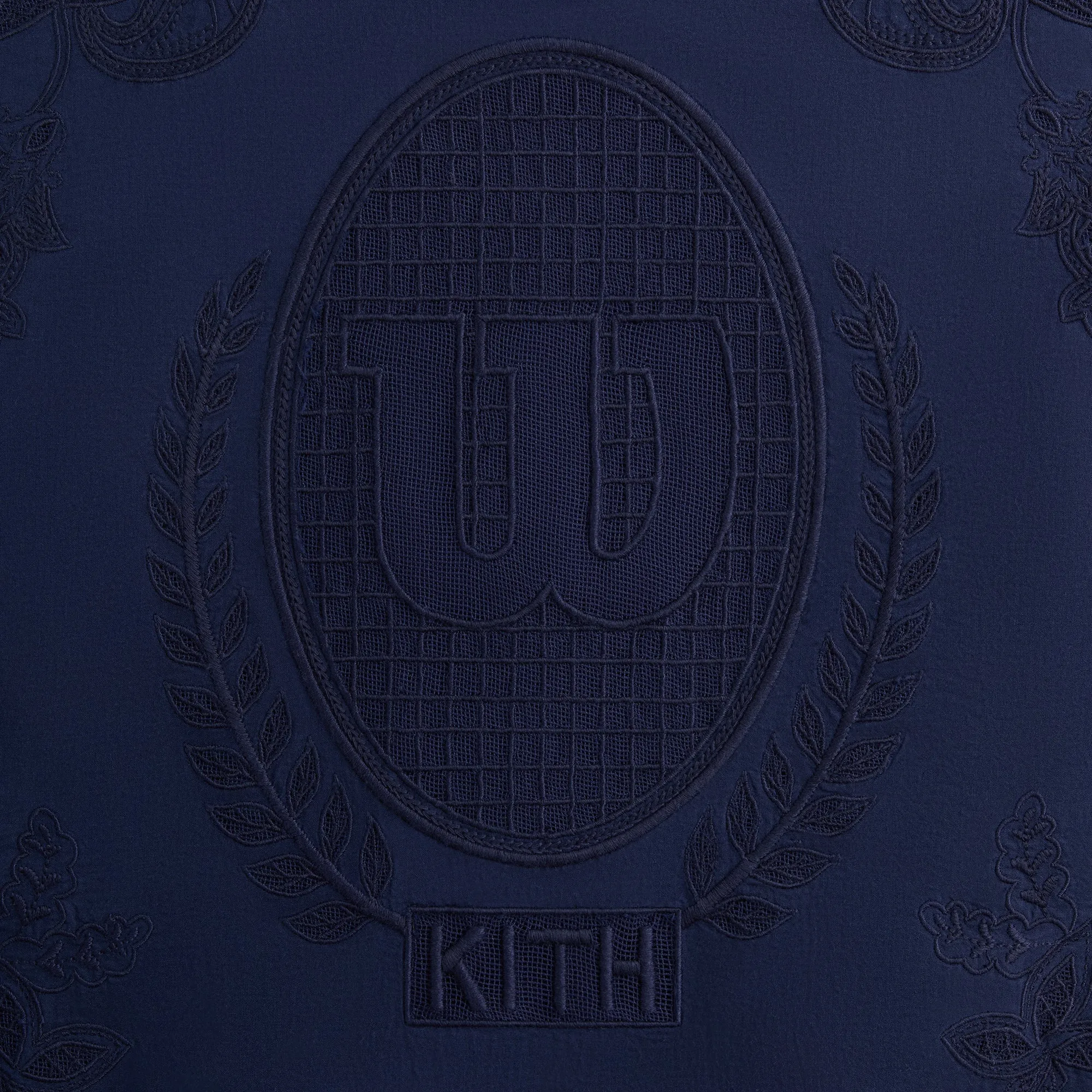 Kith for Wilson Embroidered Mesh Track Jacket - Nocturnal Moisture Management Fabric Easy Care Material