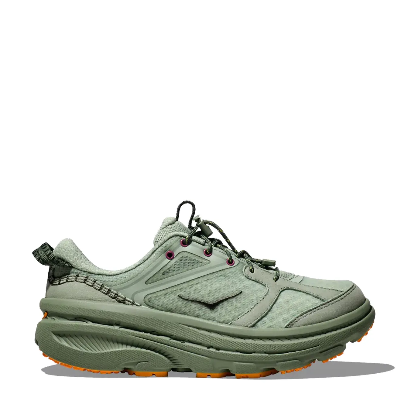 Quick Drying Travel Enthusiasts Toe box Hoka Bondi B3 LS Trainer Aloe Vera / Succulent