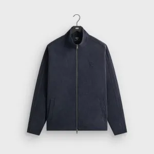 Giorgio Armani & Kith Ali Track Jacket - Nocturnal Casual Trend Fur Trim