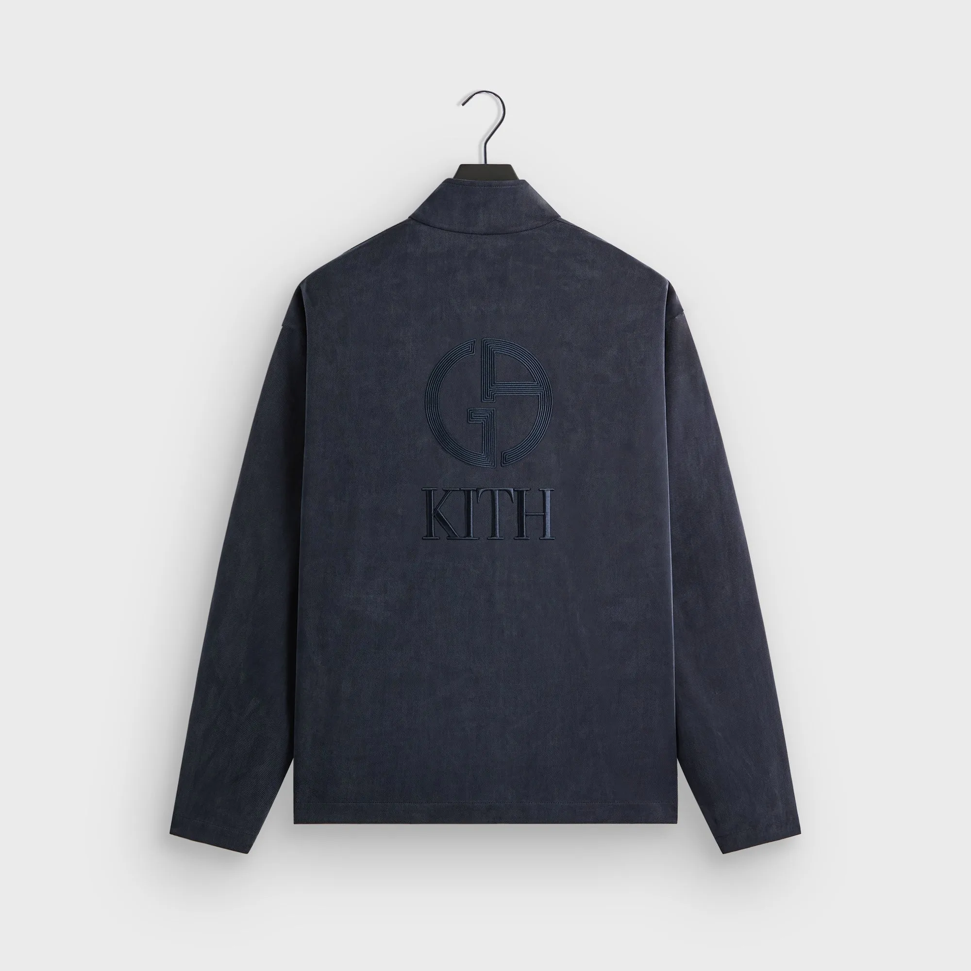 Giorgio Armani & Kith Ali Track Jacket - Nocturnal elastic waistband