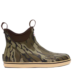 Korean Trend Men's 6" Mossy Oak? Bottomland Ankle Deck Boot