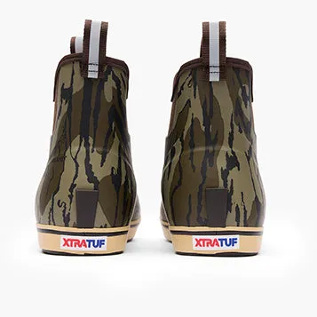 Rugged Built Adventure Seeker Men's 6" Mossy Oak? Bottomland Ankle Deck Boot