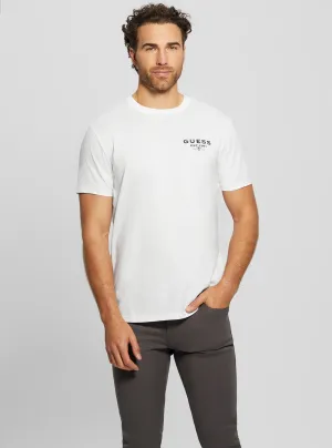 Weekend Essential Non-toxic Eco White Basic Classic Logo T-Shirt