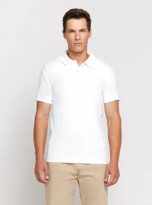 Eco White Nolan Polo T-Shirt Active Wearable UV resistant