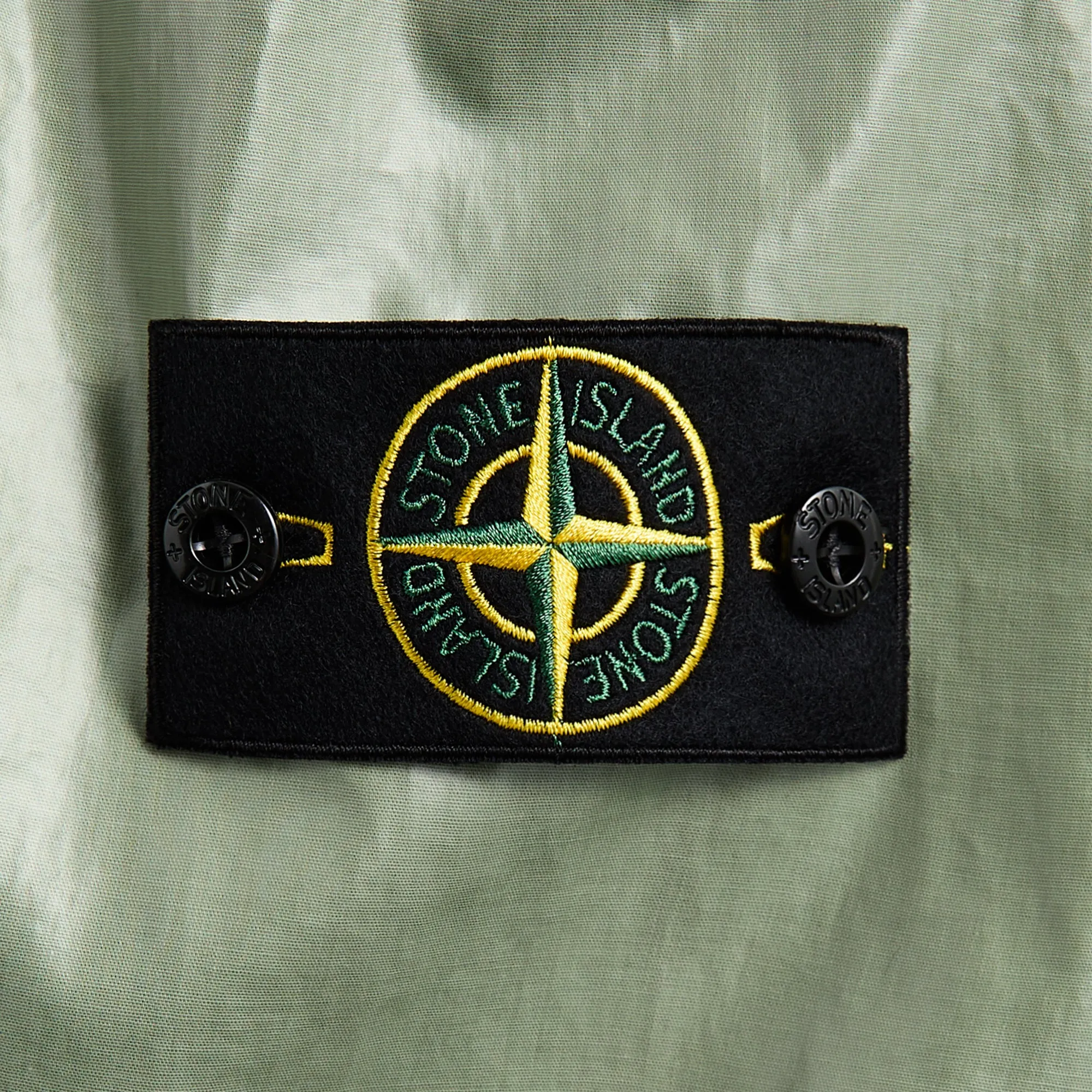 Hiking Trail Outfit Stone Island Mussola Gommata-Tc Garment Dyed Jacket - Sage