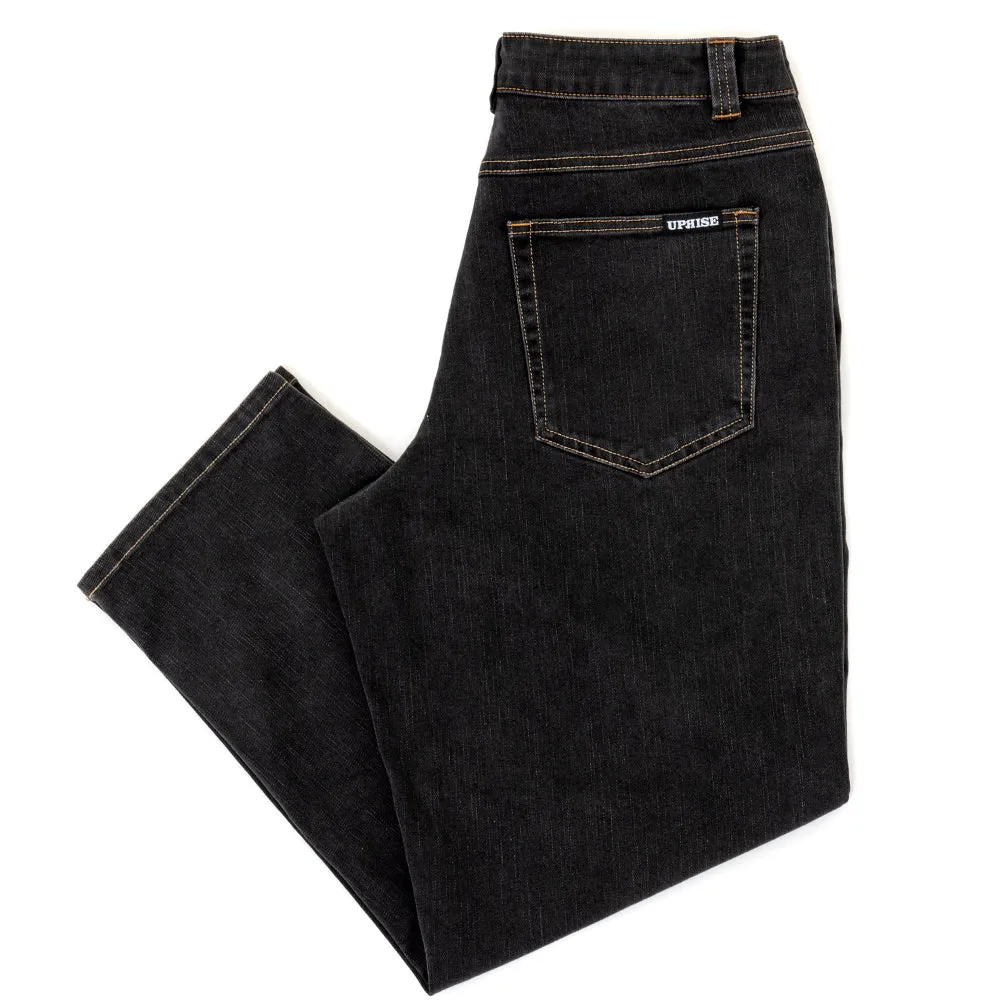 Fashion Forward Clarendon Baggy Denim (Black Wash)