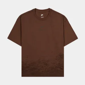 Max 90 Ski Mens Short Sleeve Shirt (Brown) Layer Ready Lightweight Fashion