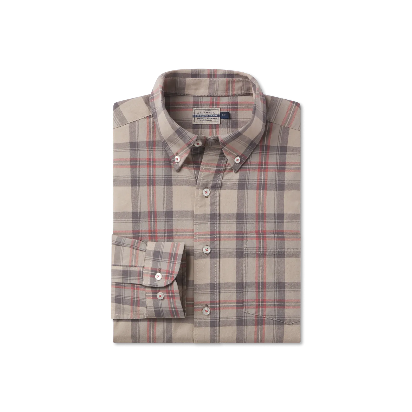 Martin County Washed Dress Shirt Tall Length