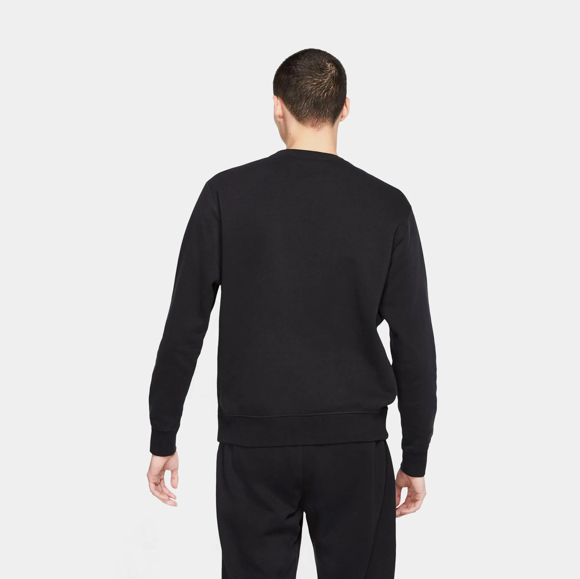 Anti Pill Surface Party fun NSW Club Fleece Mens Crewneck (Black)