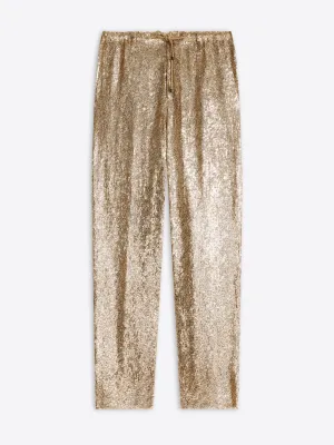Embellished pants Feminine Cut