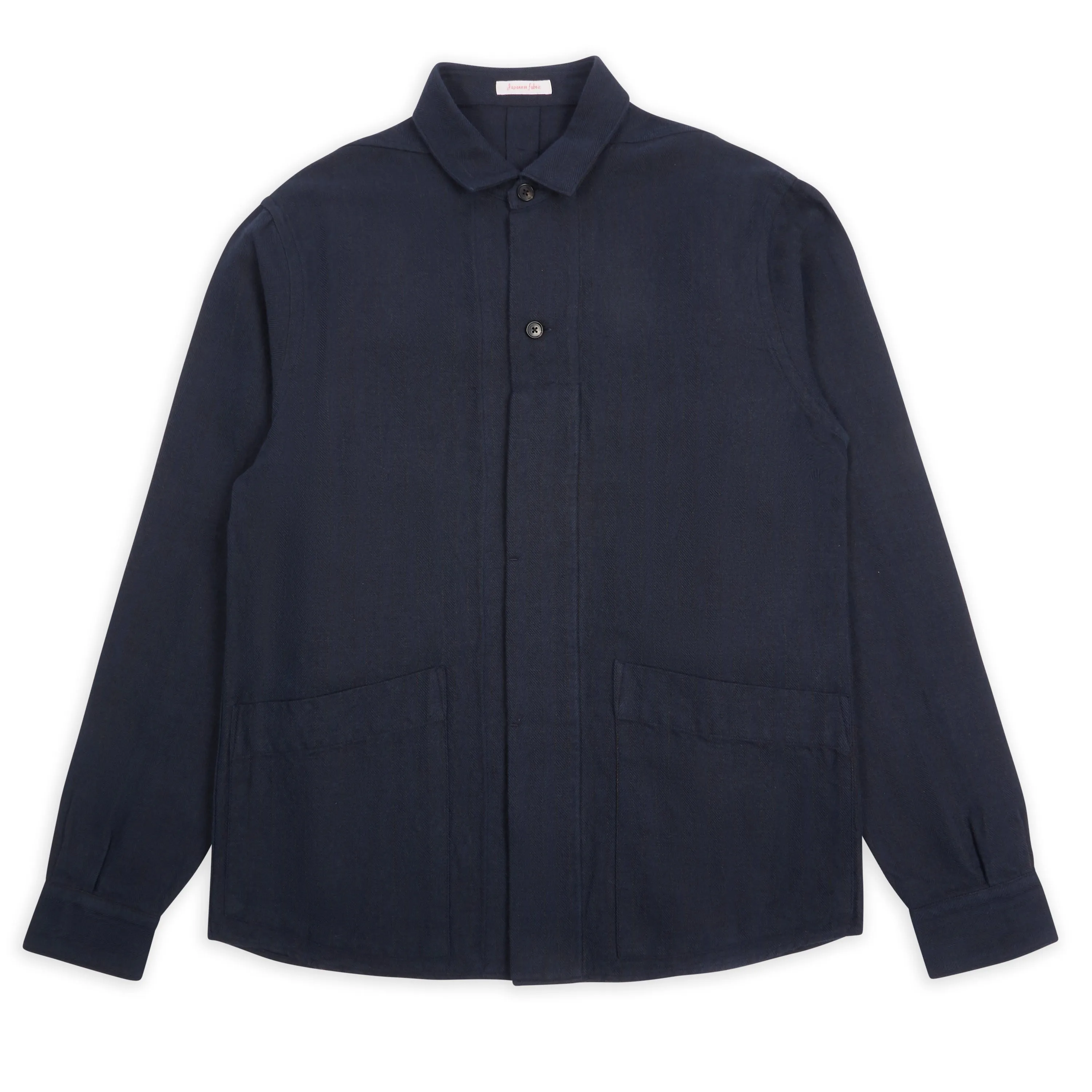 Durable Button Closures Kimi Shirt - Herringbone Navy