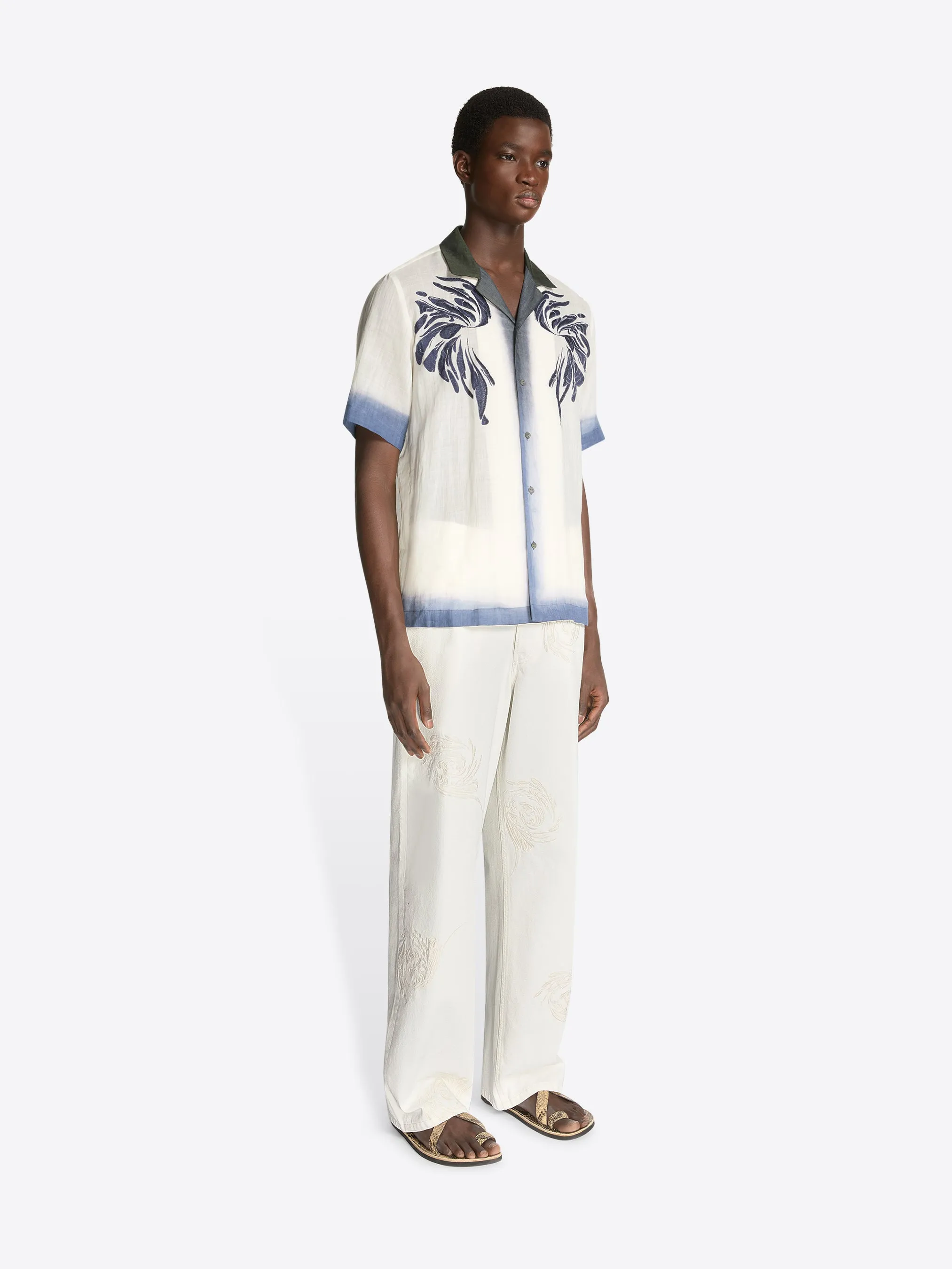 Walk Friendly Embroidered jeans