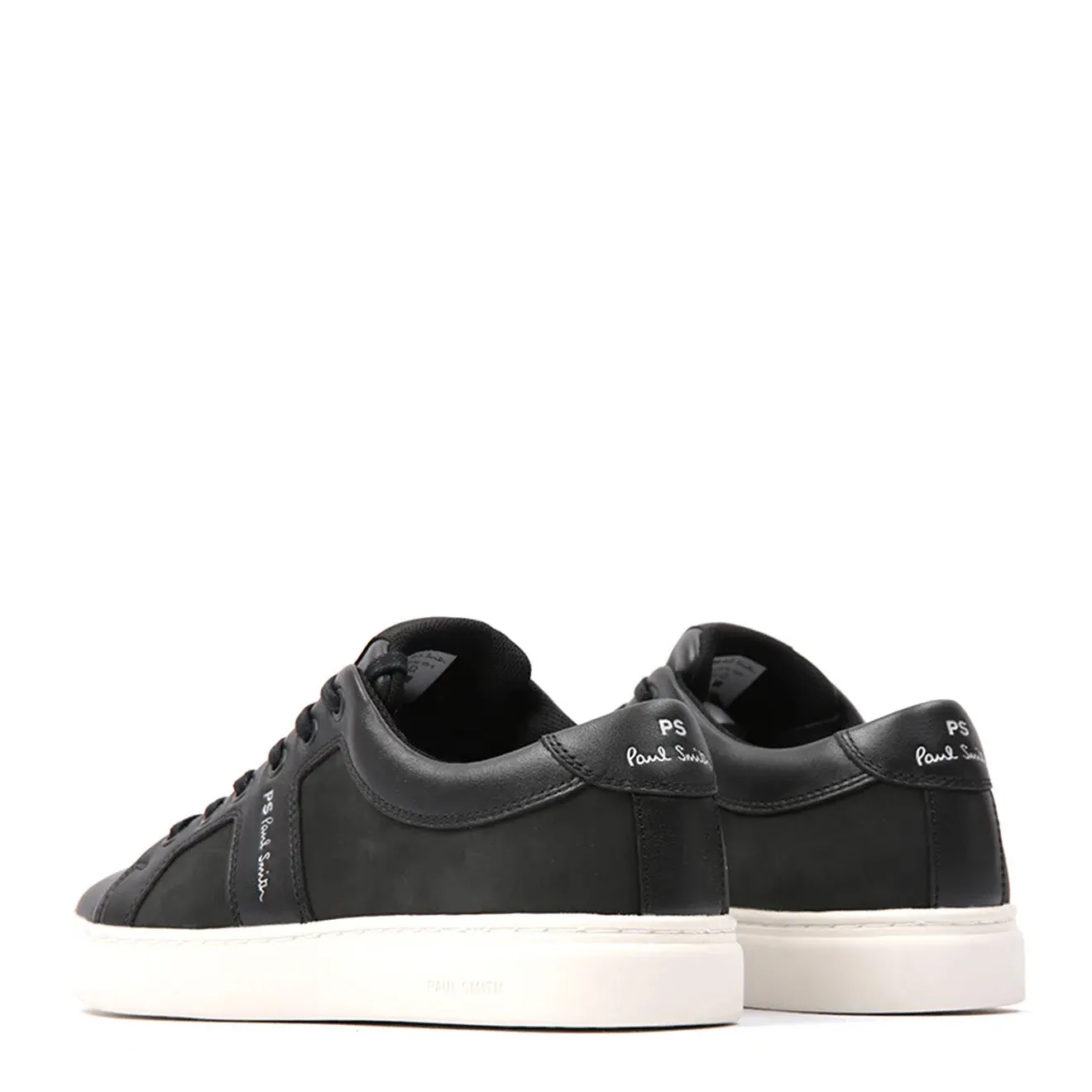 Leather Upper Paul Smith Vanda Trainers Black Nubuck
