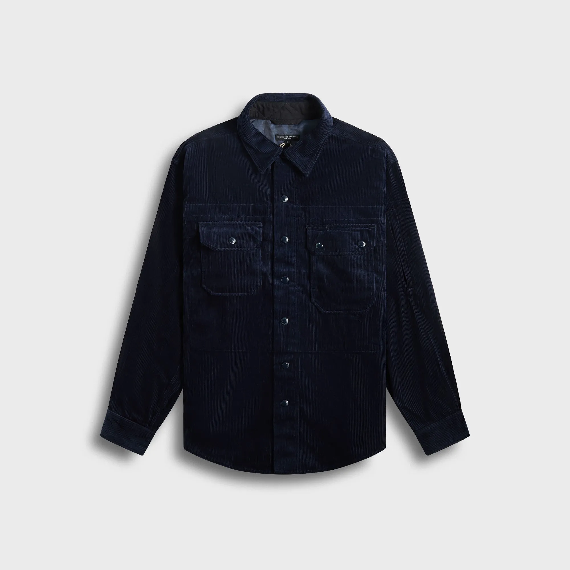 Engineered Garments CPO Shirt Jacket - Dark Navy Stain Resistant Versatile Fit Layer
