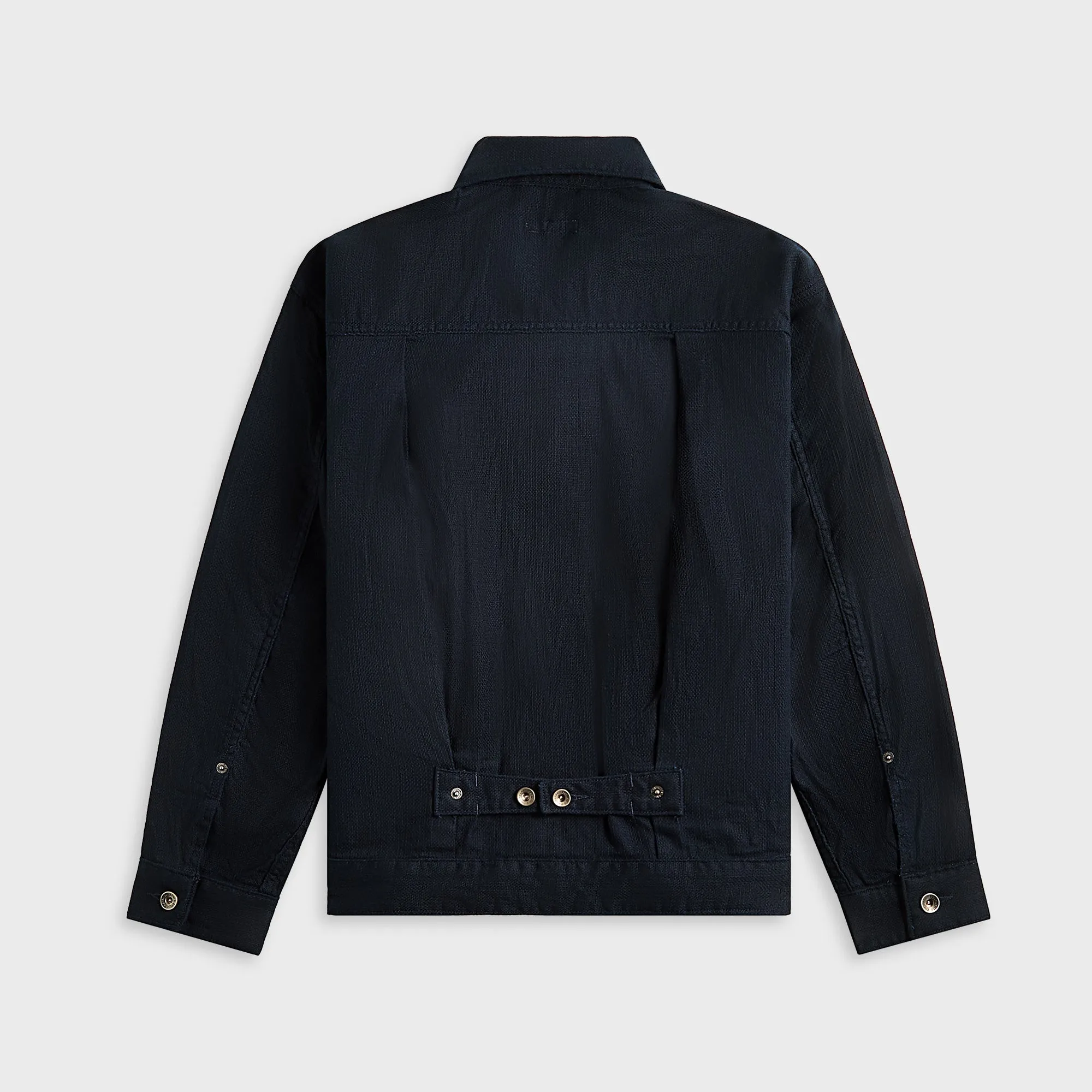 Engineered Garments Trucker Jacket CL Java Cloth - Dark Navy Subtle Color Tone
