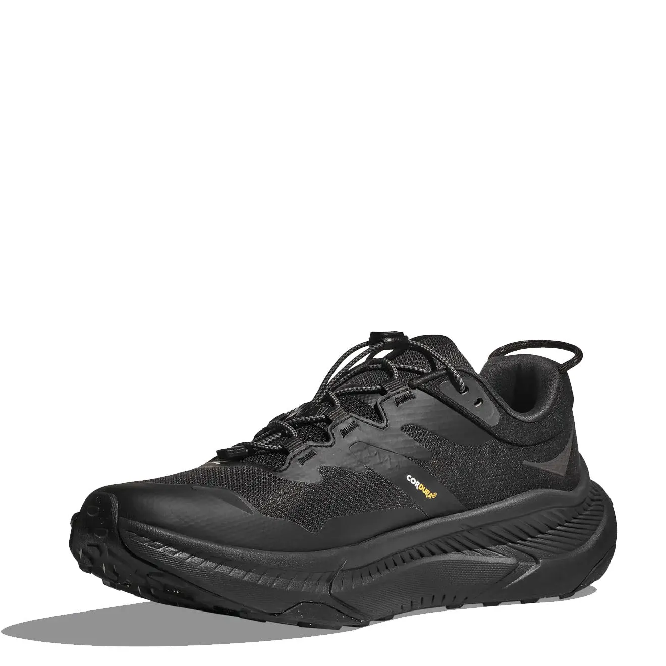 Hoka Transport GTX Trainer Black /Black Night Out Road Long